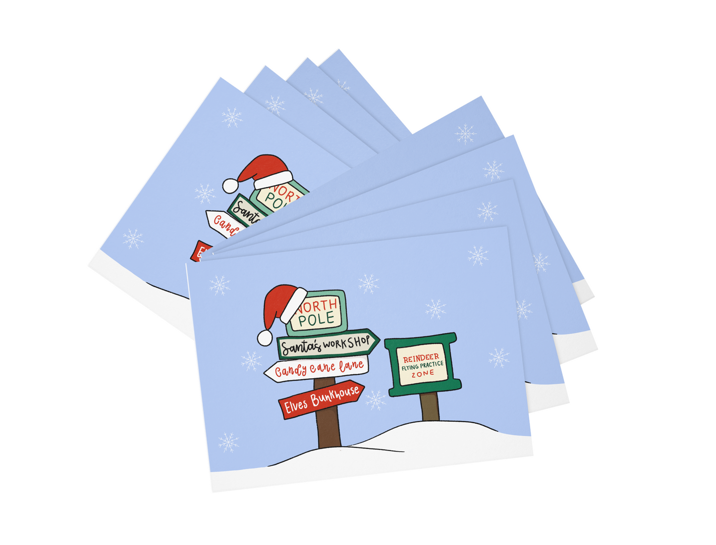Welcome to Santa's Village Card (Single or Card Pack)