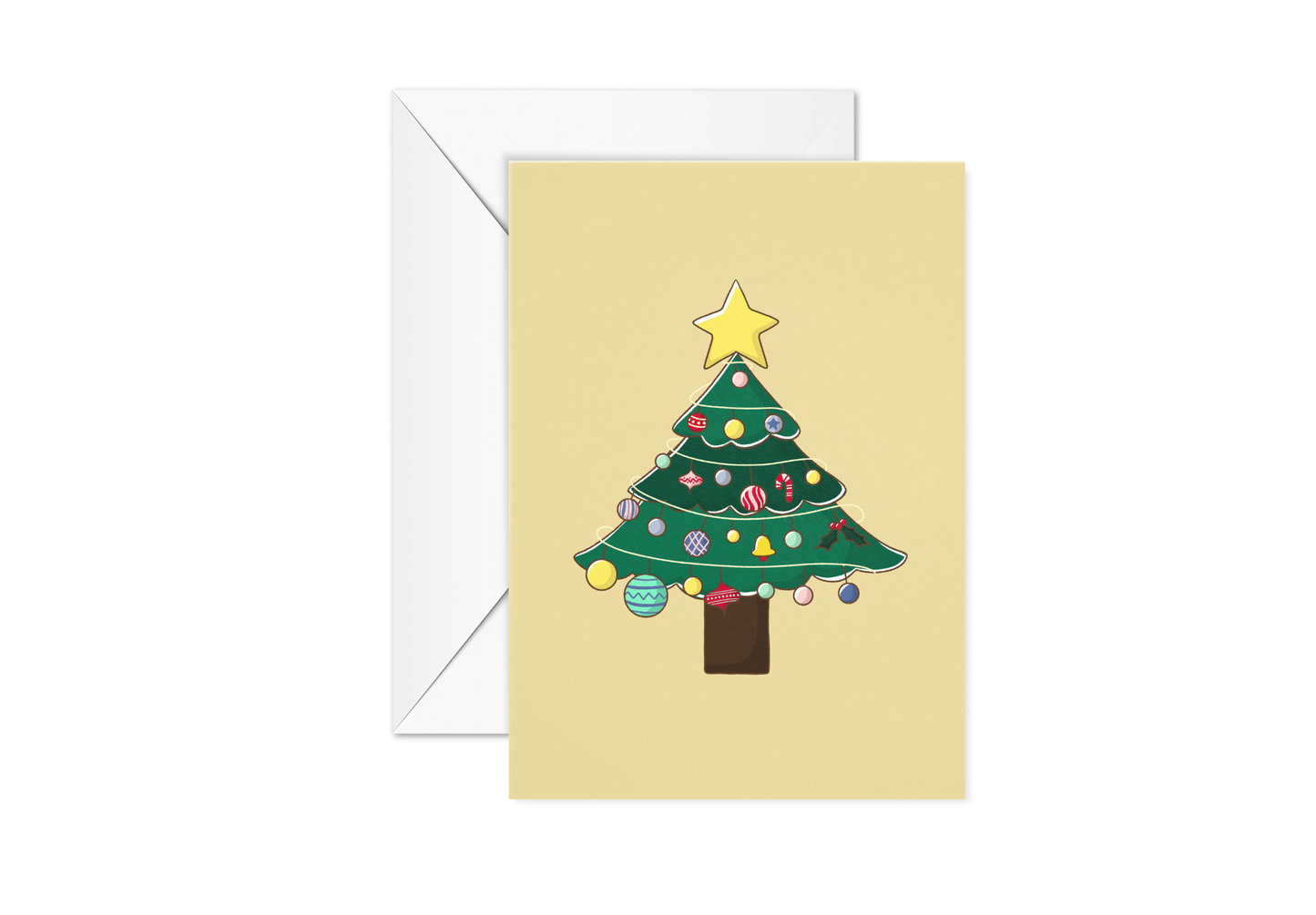 Oh Christas Tree Greeting Card (Single or Card Pack)