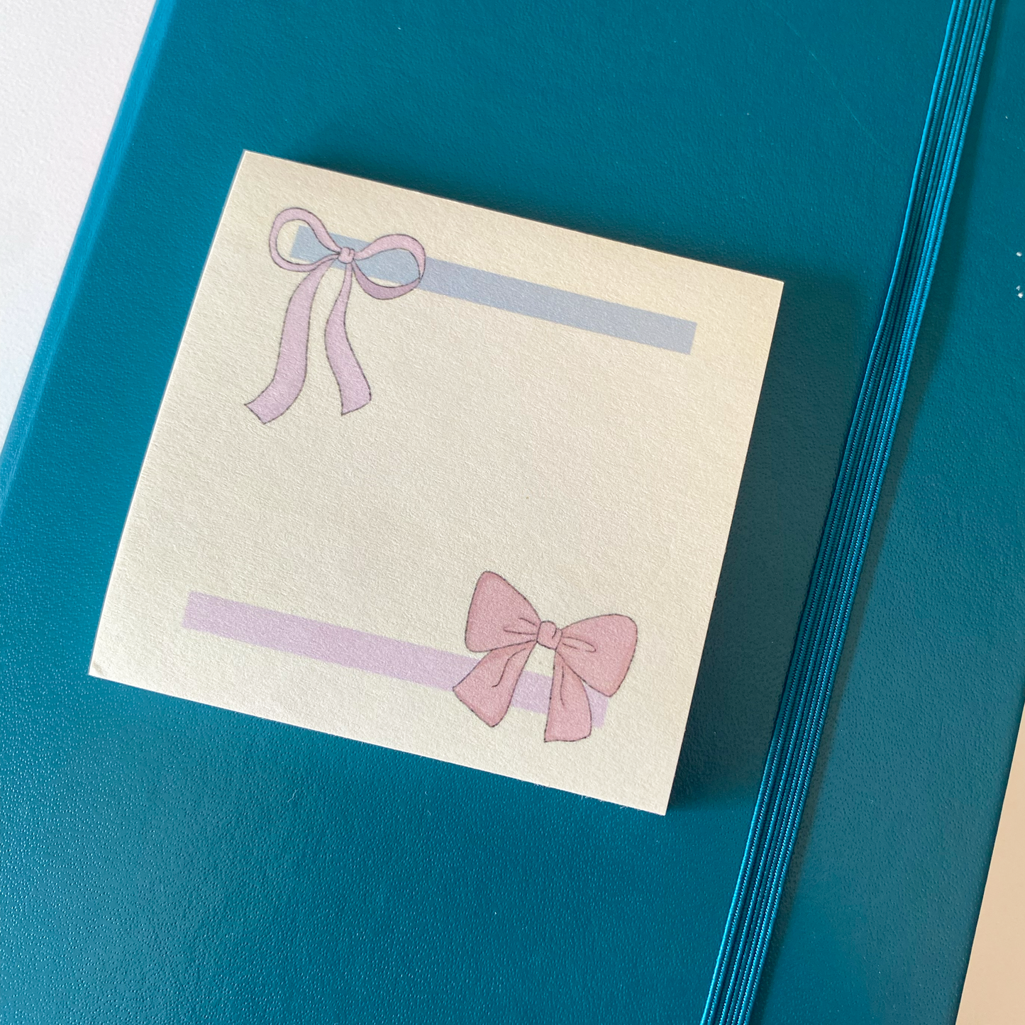 Coquette Ribbon/Bow sticky notes