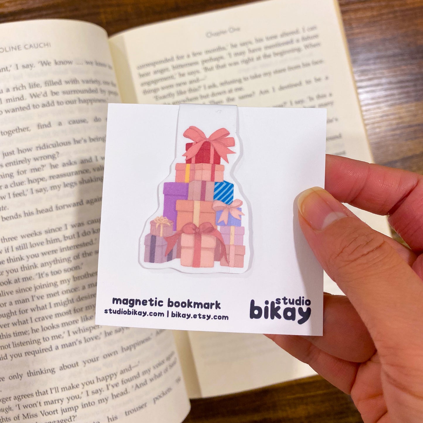 All the presents magnetic Bookmark