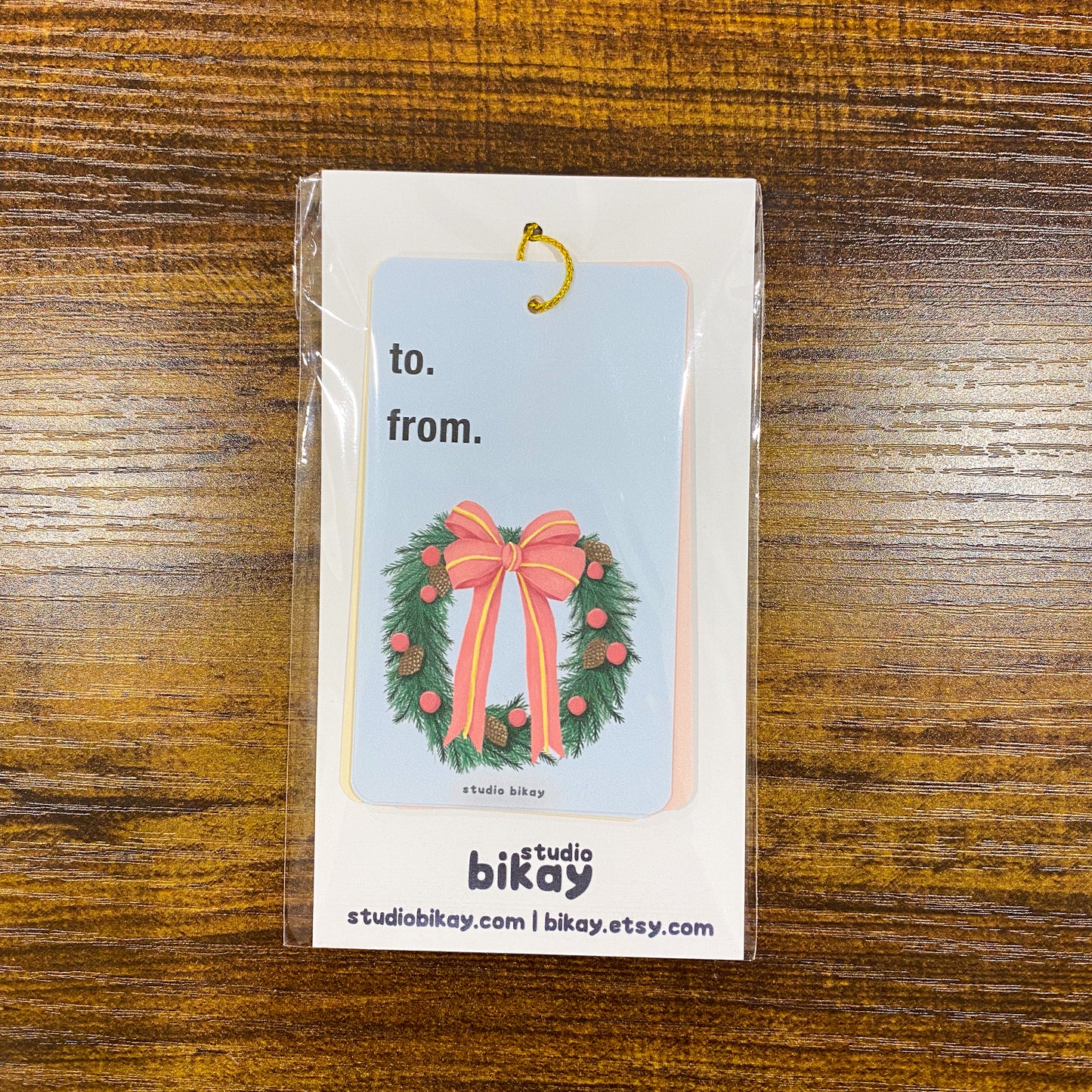 Illustrated Cute Christmas Gift Tags