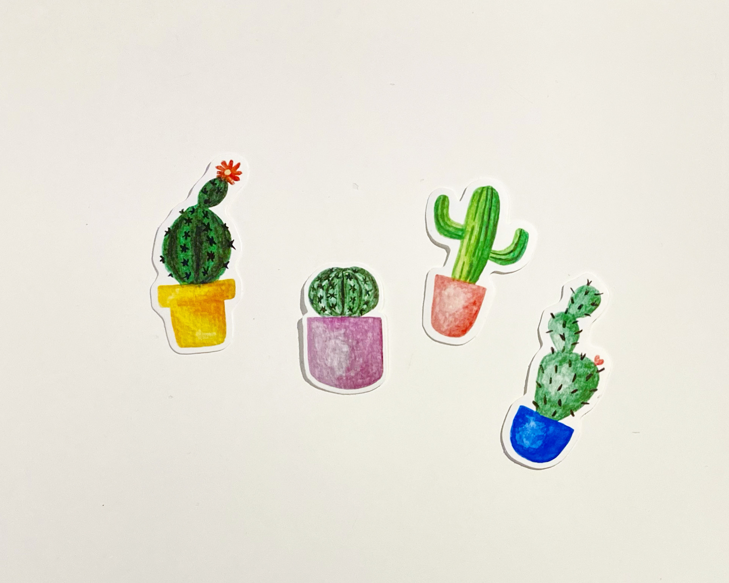 Cactus Vinyl Sticker Set