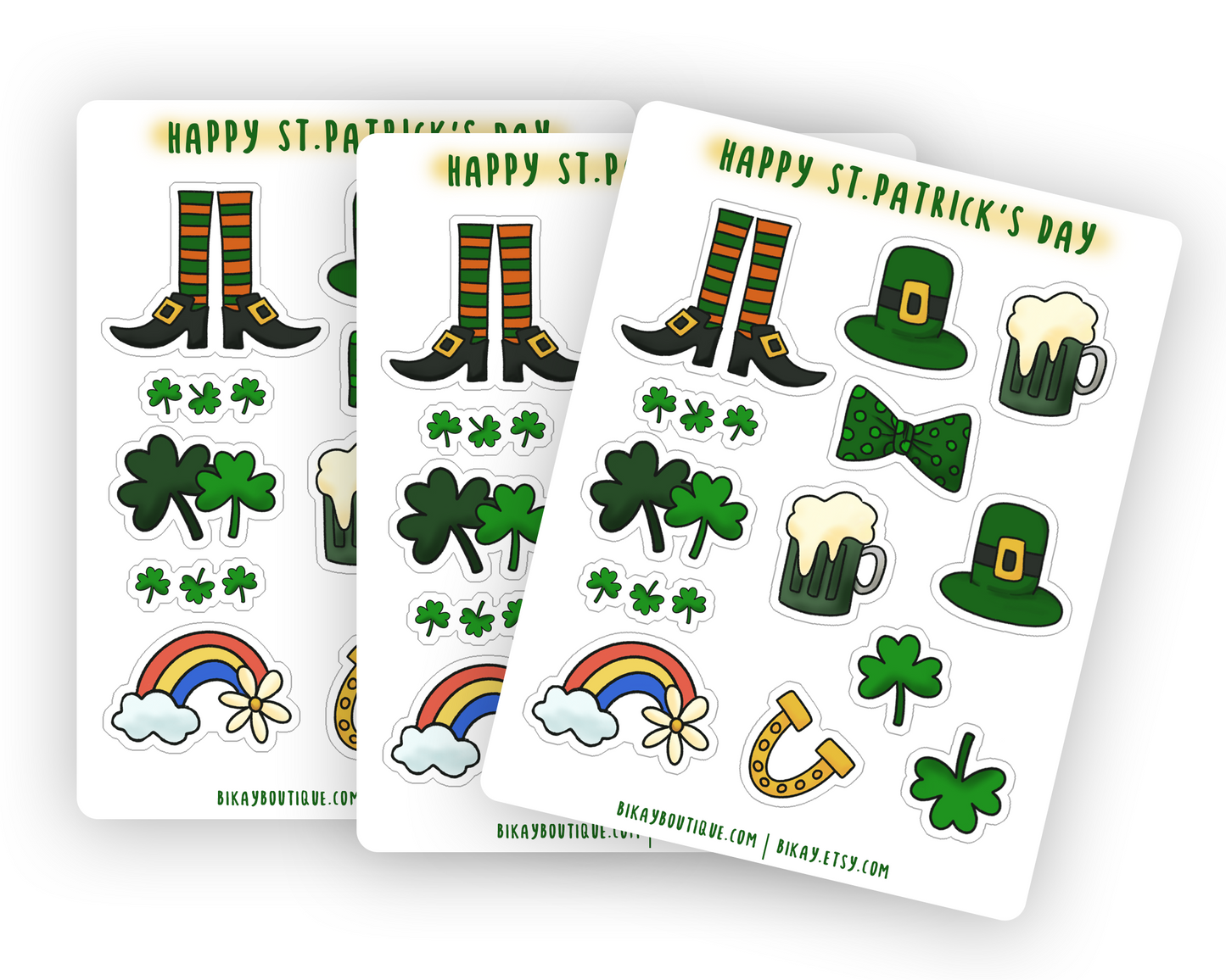 Happy St.Patrickts Day Sticker Sheet