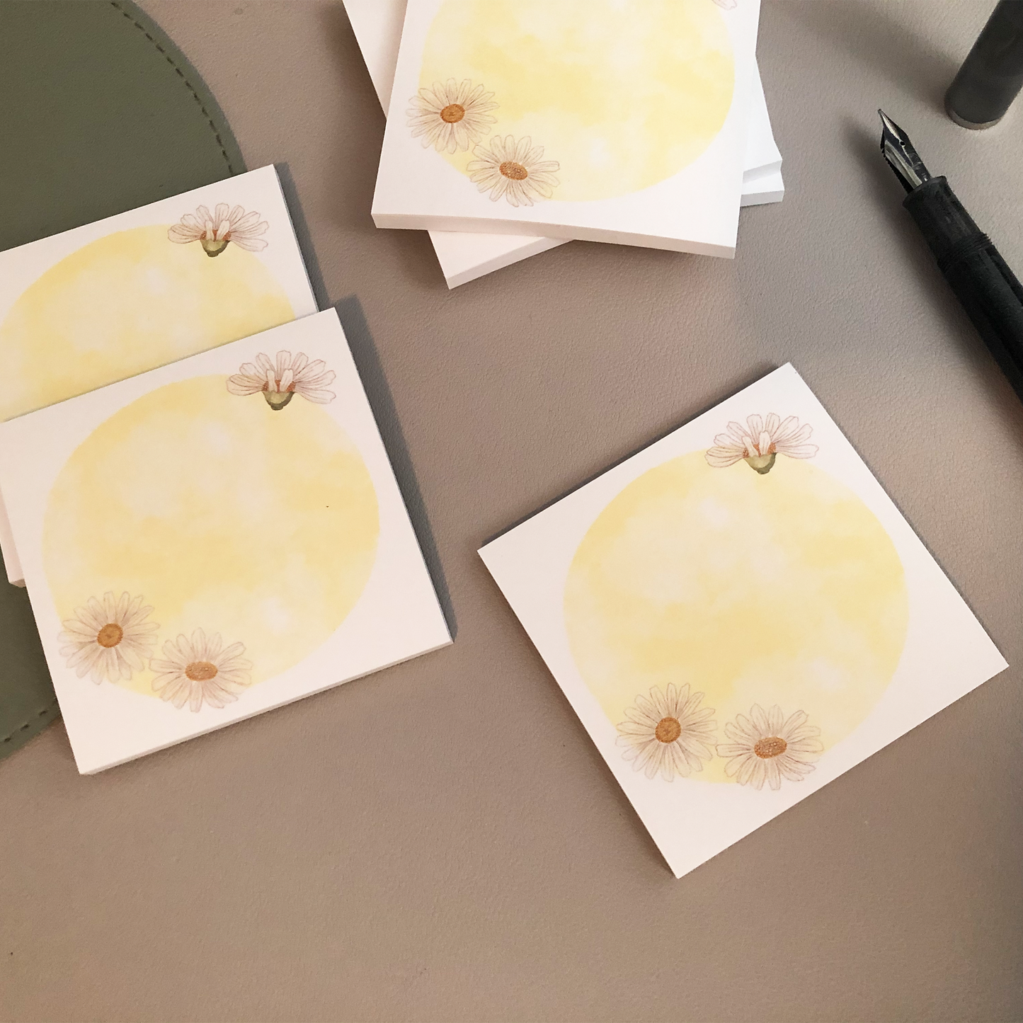 Daisy Flower sticky notes