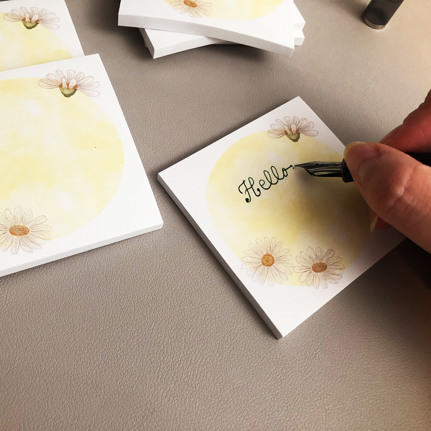 Daisy Flower sticky notes