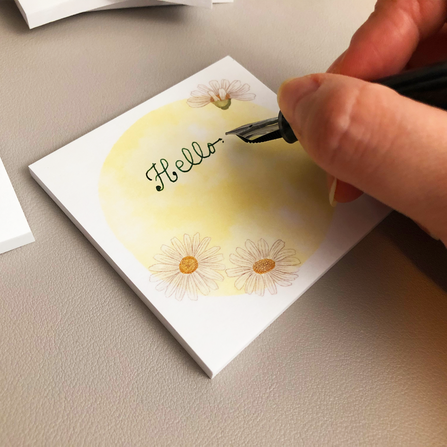 Daisy Flower sticky notes