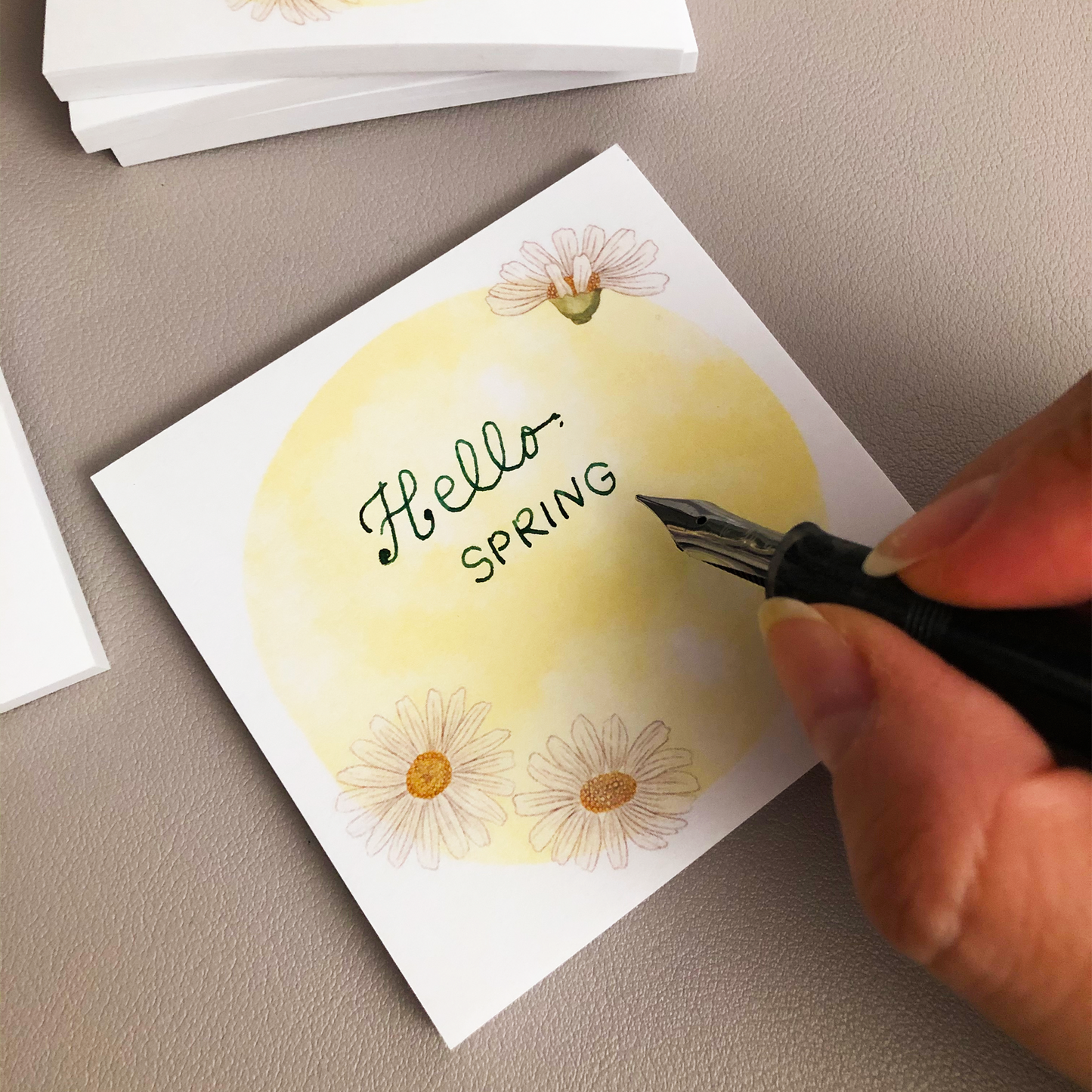 Daisy Flower sticky notes