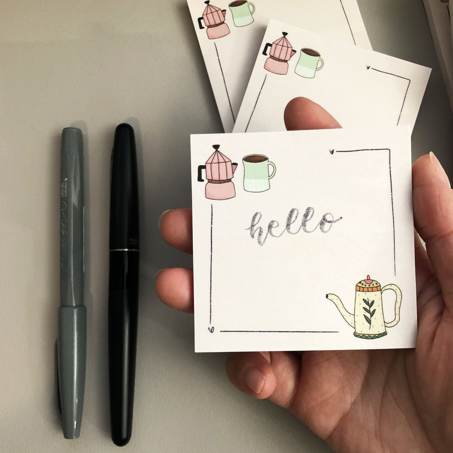 Coffee lover sticky notes