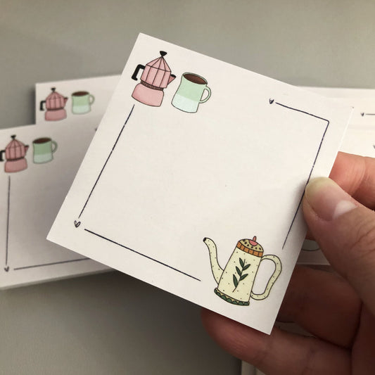 Coffee lover sticky notes