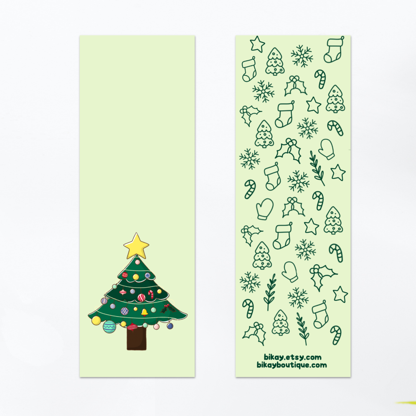 Oh Christmas Tree Bookmark
