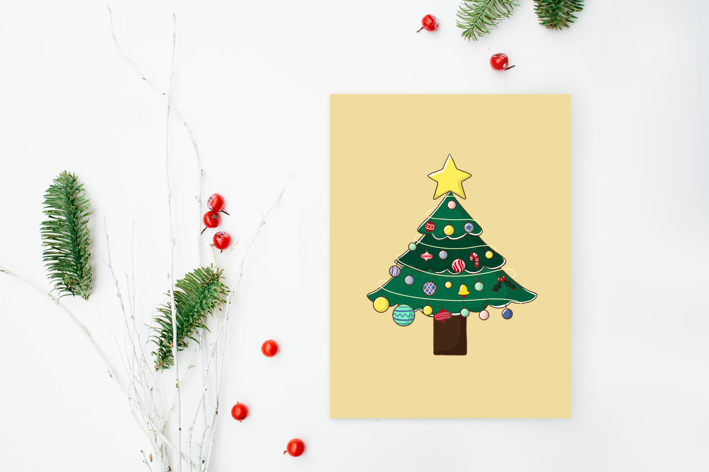 Assorted Christmas Card Pack (Set of 5 or 10 boxed cards)