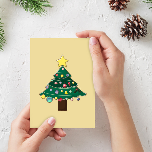 Oh Christas Tree Greeting Card (Single or Card Pack)