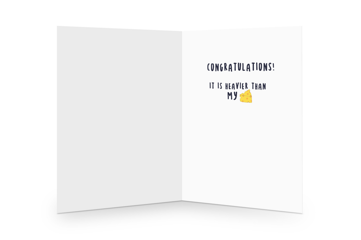 Funny engagement congratulation card