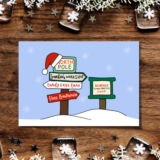 Welcome to Santa's Village Card (Single or Card Pack)