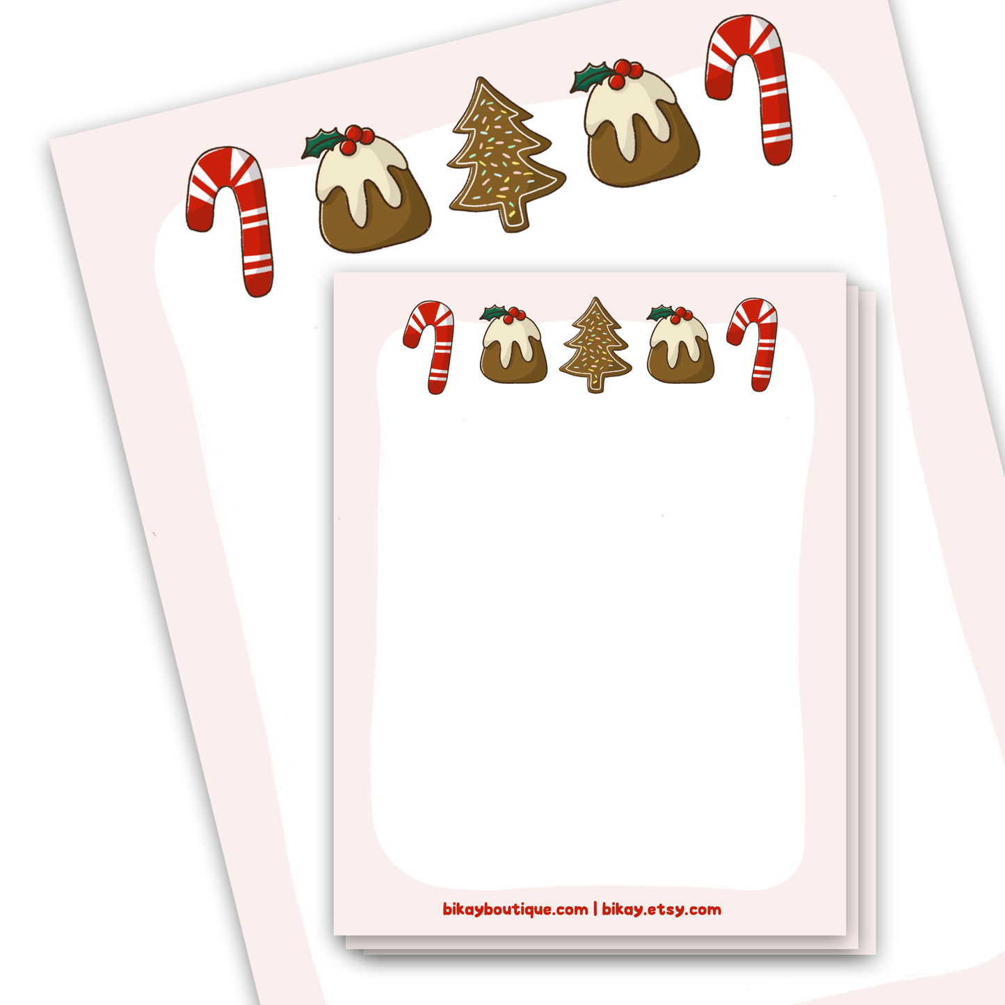 Christmas Sweets Note Pad 4.25"x5.5"