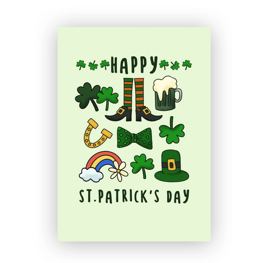 Happy St. Patricks's day card