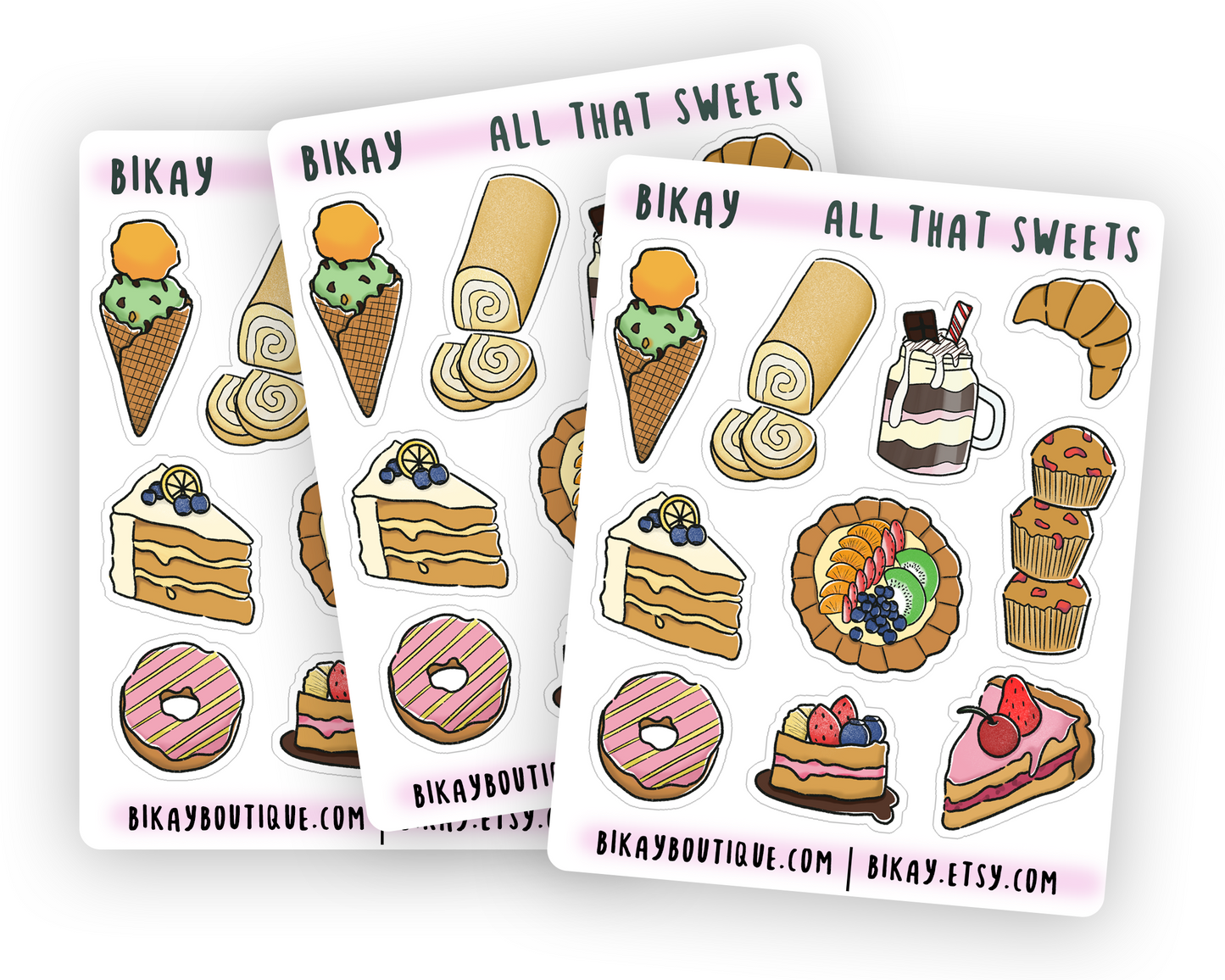 All that Sweets Sticker Sheet