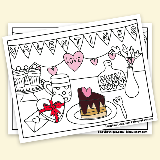 Valentines Coloring Pages